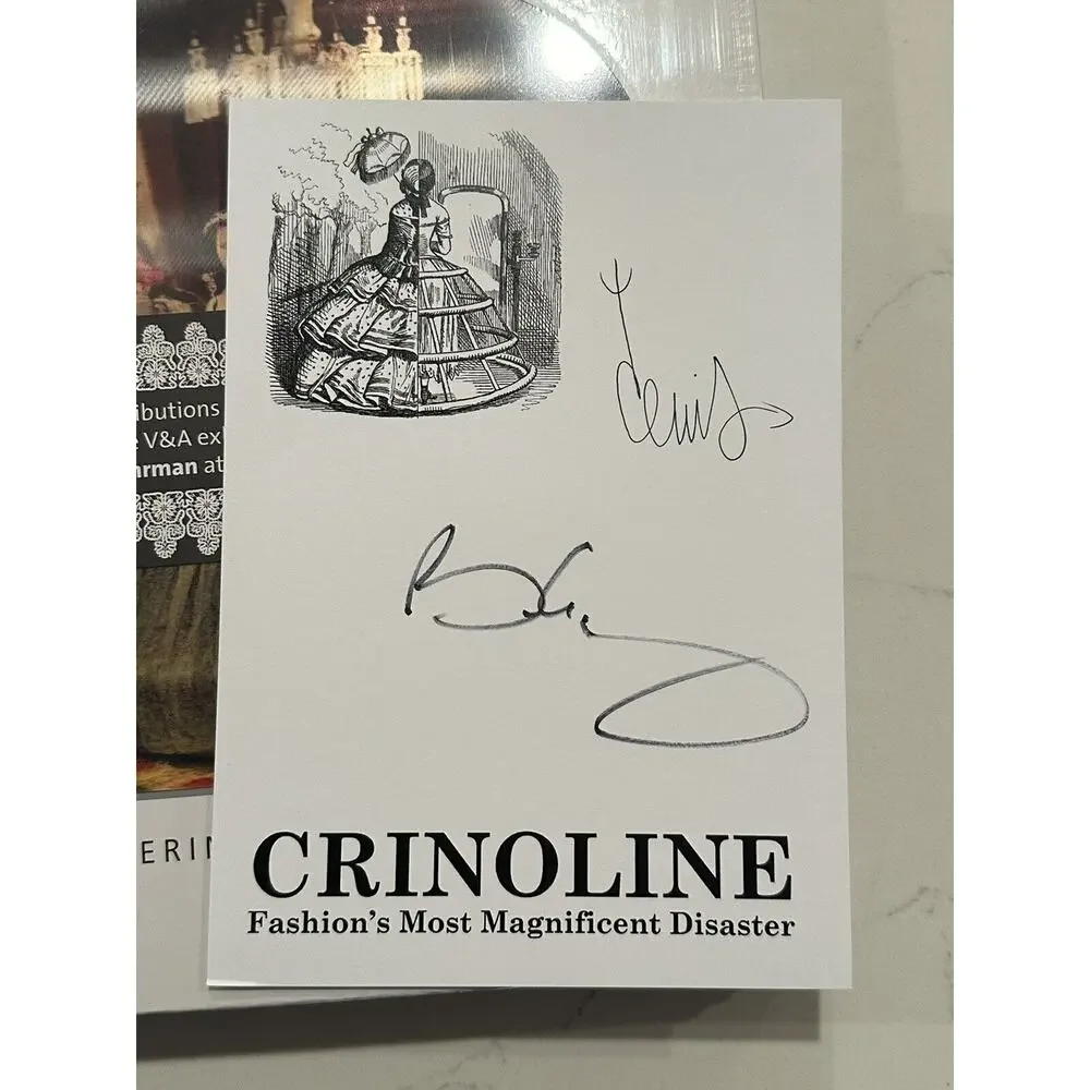 Crinoline Hard Back by Denis Pellerin, Brian May-QUEEN Rare Signed sealed Auto